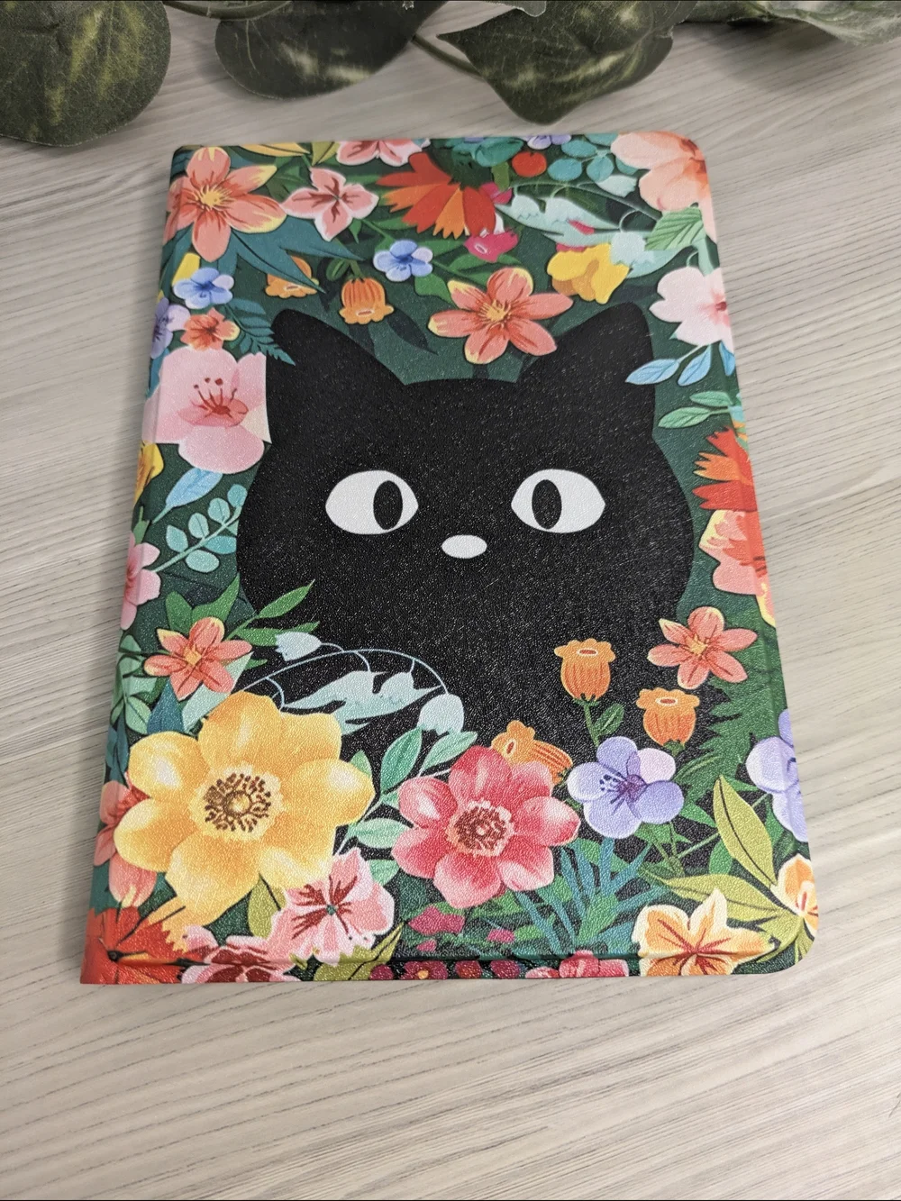 Cat Hiding In The Flowers Tablet Cover Compatible For iPad Mini 12345
